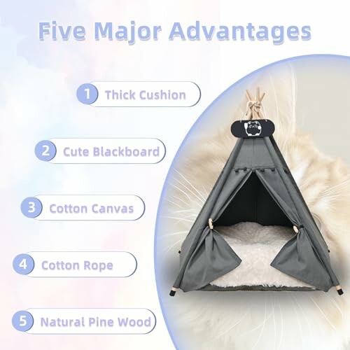 Tipi Zelt für Haustiere