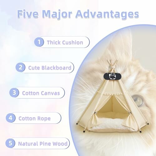 Tipi Zelt für Haustiere