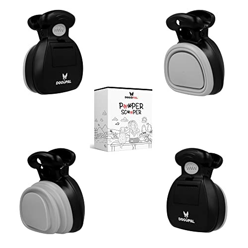 Hundekot-Sammler Set mit vier Schaufeln und Verpackung