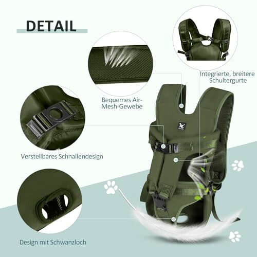 ALLSOPETS Hunderucksack