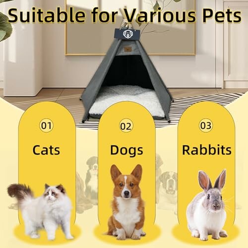 Zelt für Katzen, Hunde und Kaninchen